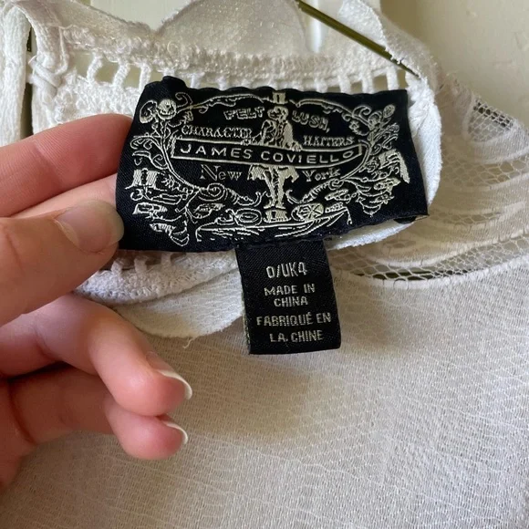 Alice Lace Blouse James Coviello Anthropologie - Picture 7 of 9